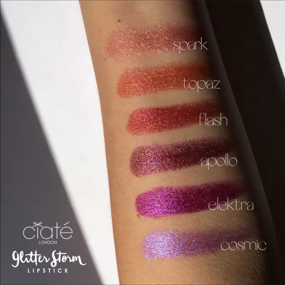 Ciate Glitter Storm Lipstick Apollo New Glam - Picture 8 of 15